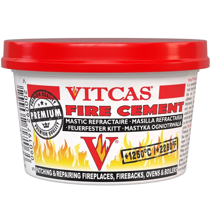Ciment rezistent la foc Vitcas Premium, 500g