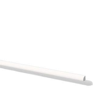 Plinta de plastic de inalta densitate FL6, 19x12mm, bucata de 2 m Plinta de plastic de inalta densitate FL6, 19x12mm, bucata de 2 m