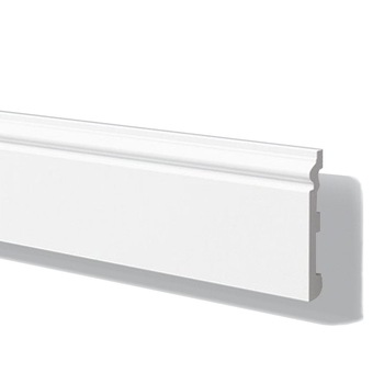 Plinta de plastic de inalta densitate FL2, 120x15mm, bucata de 2 m Plinta de plastic de inalta densitate FL2, 120x15mm, bucata de 2 m