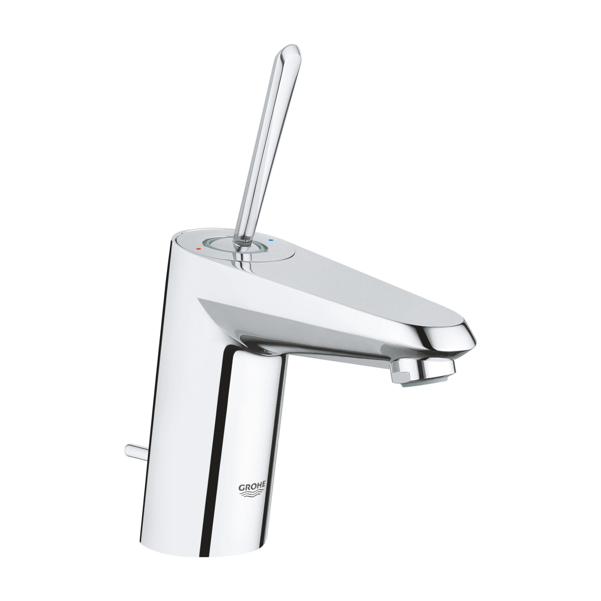Baterie lavoar Grohe Eurodisc Joy 23425000, 3/8'', marimea S, monocomanda, crom
