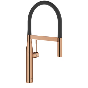 Baterie de bucatarie Grohe Essence 30294DA0, 3/8'', monocomanda, dus extractabil, pipa inalta, lucios, warm sunset Baterie de bucatarie Grohe Essence 30294DA0, 3/8'', monocomanda, dus extractabil, pipa inalta, lucios, warm sunset