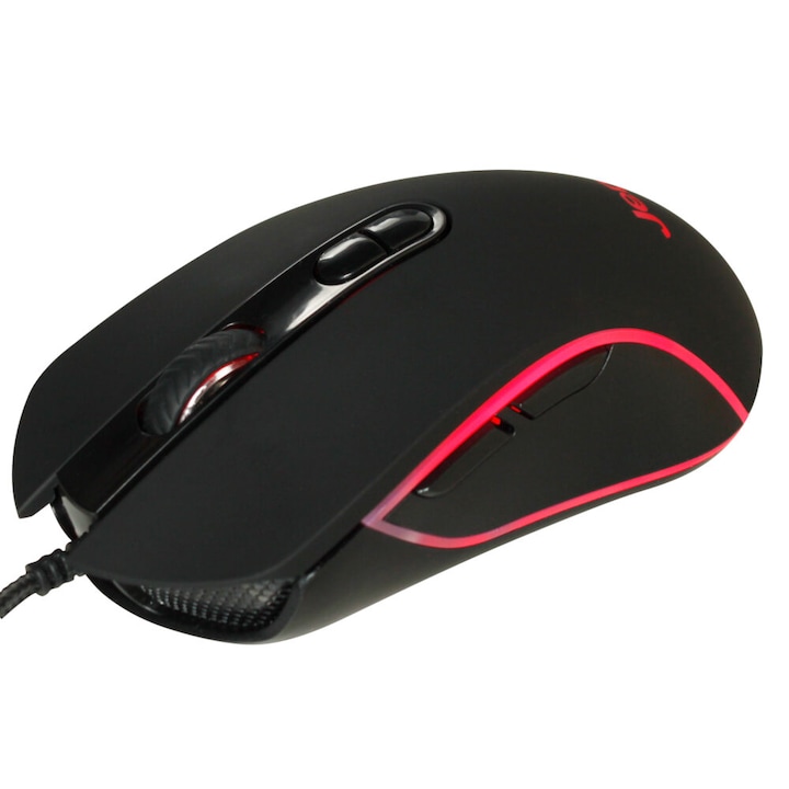 Mouse de gaming, Jedel, Negru/Rosu