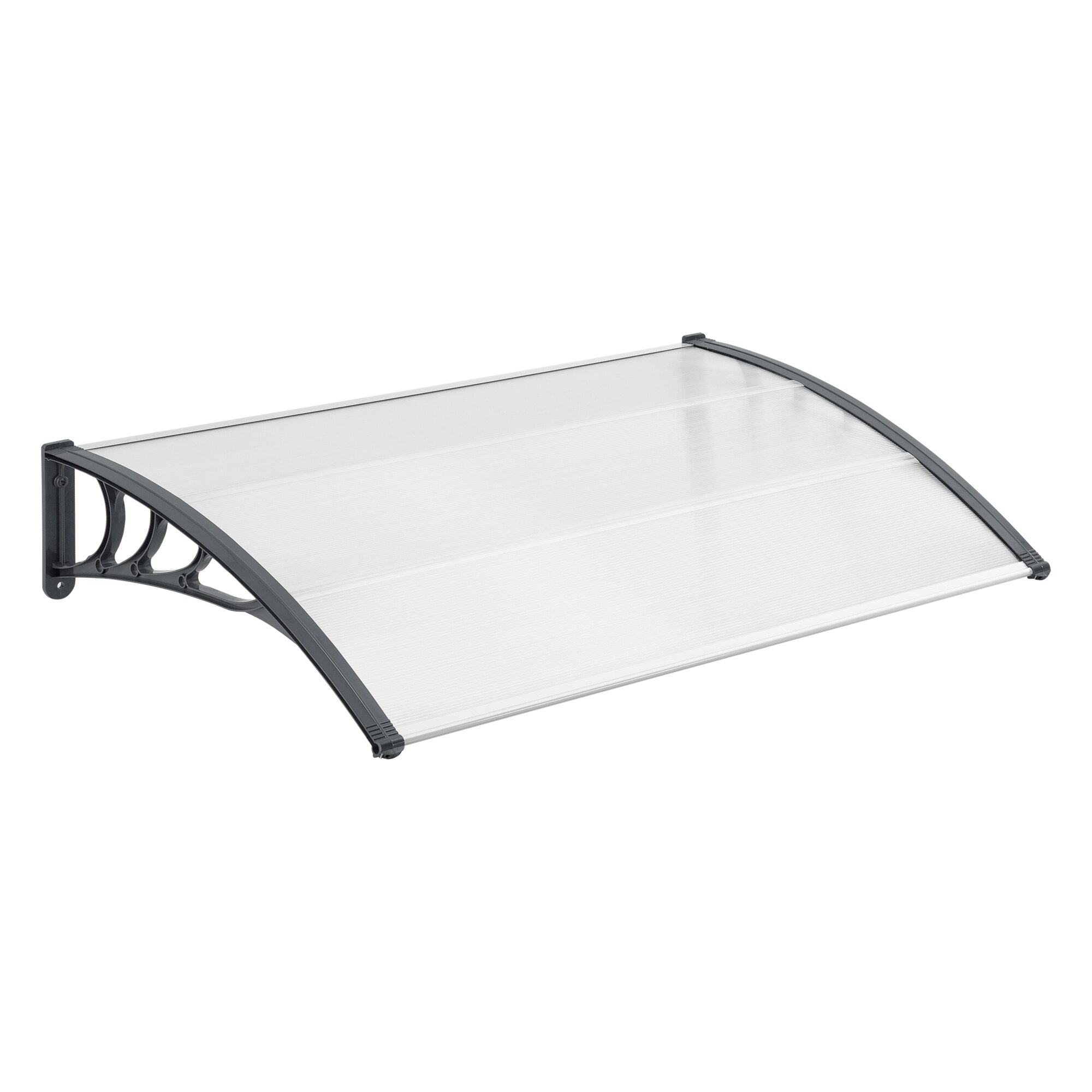 Marchiza copertina GT120, en.casa, 120 x 100 cm, plastic ABS/policarbon, gri/transparent