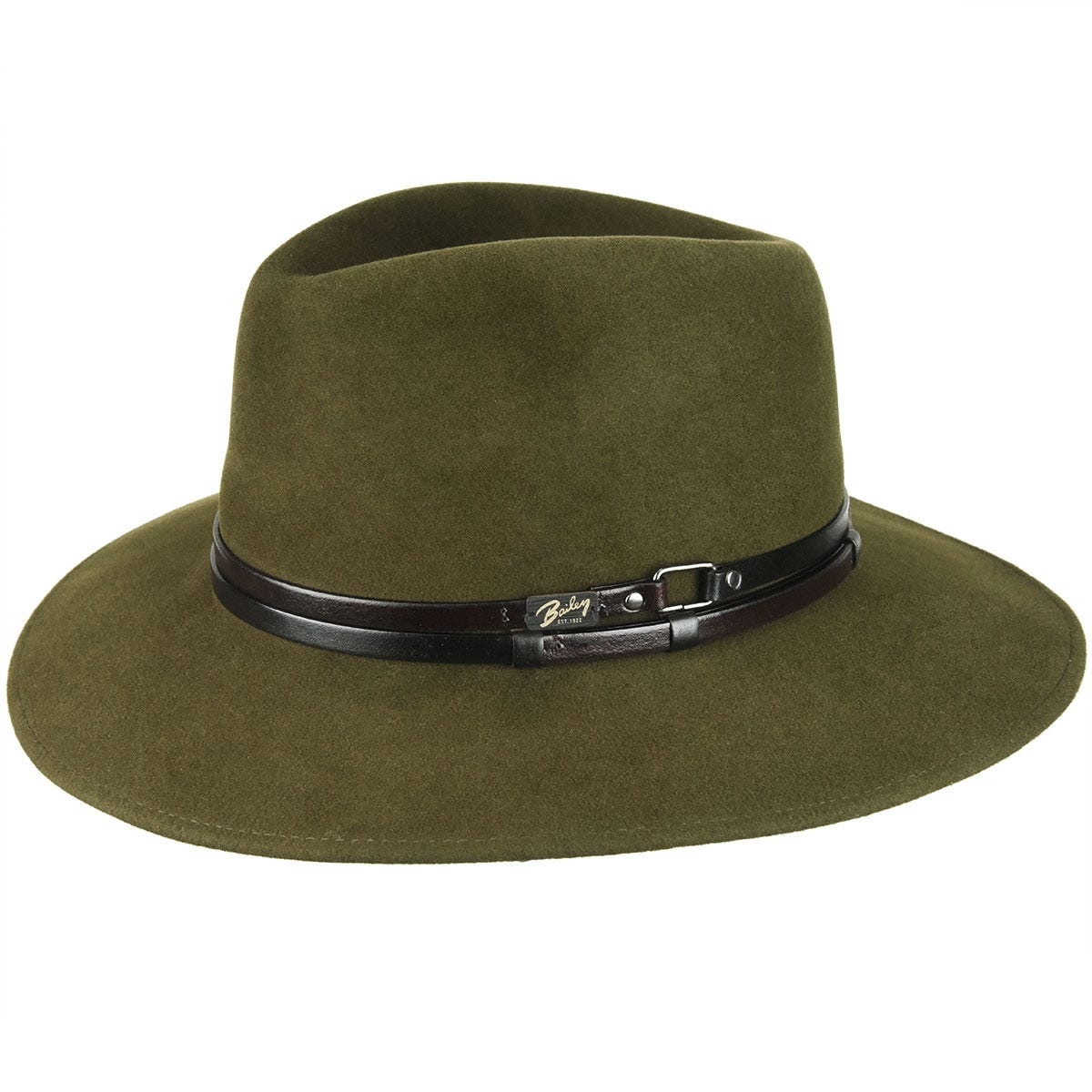 Palarie Bailey of Hollywood Stedman Fedora Verde