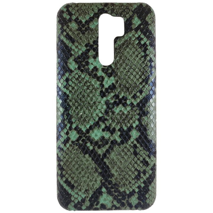 Husa telefon, Spigen, Venus, Xiaomi Redmi Note 9S/Redmi Note 9 Pro/Redmi Note 9 Pro Max, Verde inchis/negru