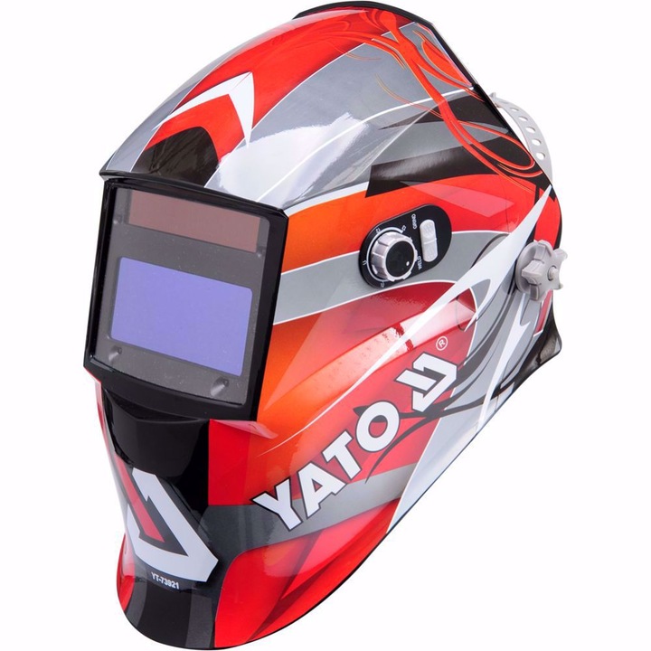 Маска за заваряване Yato, самозатъмняваща, 4 функции