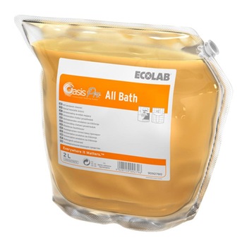 Detergent pentru curatarea spatiilor sanitare, Oasis Pro All Bath, 2 litri Detergent pentru curatarea spatiilor sanitare, Oasis Pro All Bath, 2 litri