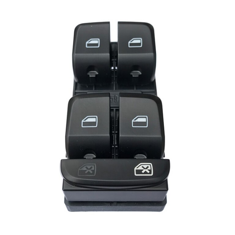 Bloc comutator comanda butoane actionare geamuri electrice Audi A4 '08-'20, A5 '08-'20, Q3 '08-'20, Q5 '09-'20 10 pini 8K0959851D