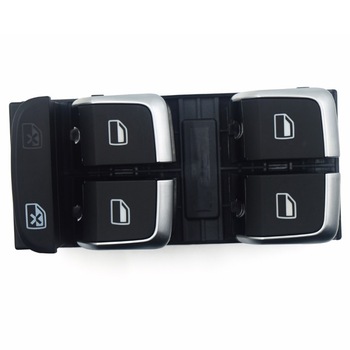 Bloc comutator comanda butoane actionare geamuri electrice varianta crom Audi A4 '08-'20, A5 '08-'20, Q3 '08-'20, Q5 '09-'20 10 pini 8K0959851F, 8U0959851 Bloc comutator comanda butoane actionare geamuri electrice varianta crom Audi A4 '08-'20, A5 '08-'20, Q3 '08-'20, Q5 '09-'20 10 pini 8K0959851F, 8U0959851