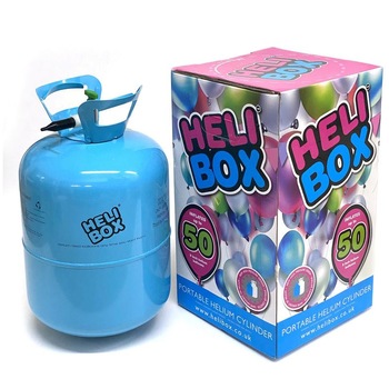 Butelie heliu pentru 50 baloane, Helibox, 0.40mc, 13.6L, made in UK Butelie heliu pentru 50 baloane, Helibox, 0.40mc, 13.6L, made in UK