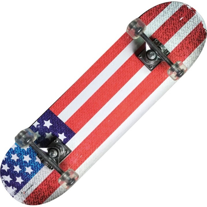 Gördeszka Nextreme Tribe Pro Usa zászló, többszínű