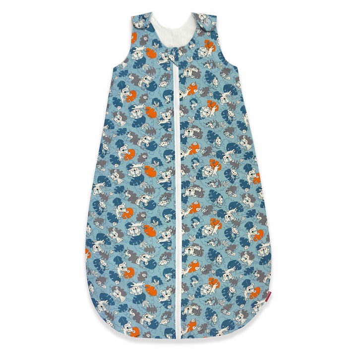Sac de dormit, KidsDecor, iarna 2.5 tog Tiger Jungle 70 cm
