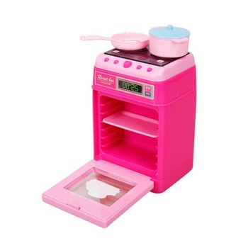 Aragaz petru copii cu sunet si lumini Mini, Dream Kitchen, roz, + 3 ani Aragaz petru copii cu sunet si lumini Mini, Dream Kitchen, roz, + 3 ani