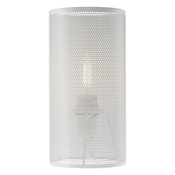 Veioza sau lampa stil modern, industrial, metal traforat vopsit alb,pentru birou, dormitor, living, ATS Veioza sau lampa stil modern, industrial, metal traforat vopsit alb,pentru birou, dormitor, living, ATS