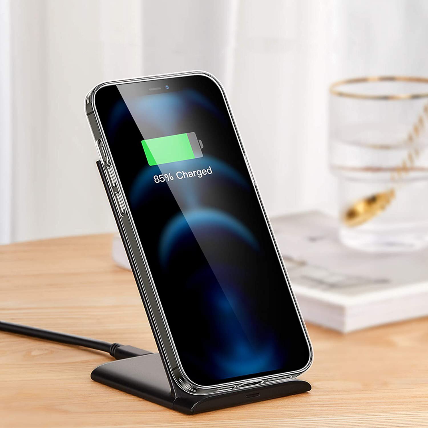 Husa protectie compatibil cu iPhone 12 Mini (5.4"), Ultra Slim, din silicon, Transparent
