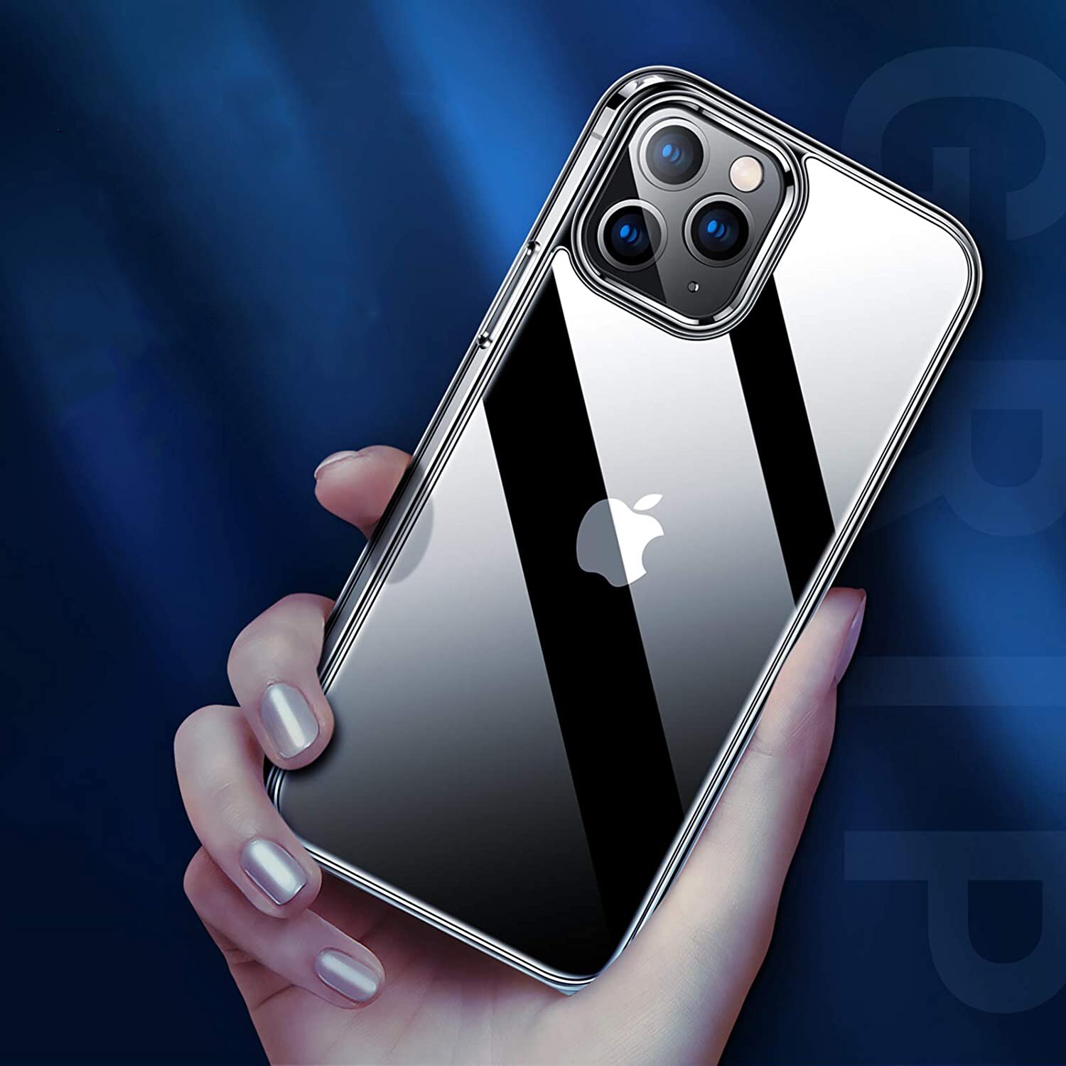 Husa protectie compatibil cu iPhone 12 Mini (5.4"), Ultra Slim, din silicon, Transparent