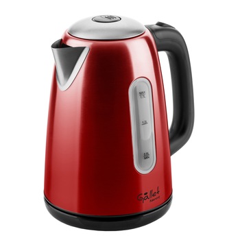 Cana electrica fierbator GALLET BOU701R, 1,7 L, 2200 W, otel inoxidabil , rosu Cana electrica fierbator GALLET BOU701R, 1,7 L, 2200 W, otel inoxidabil , rosu