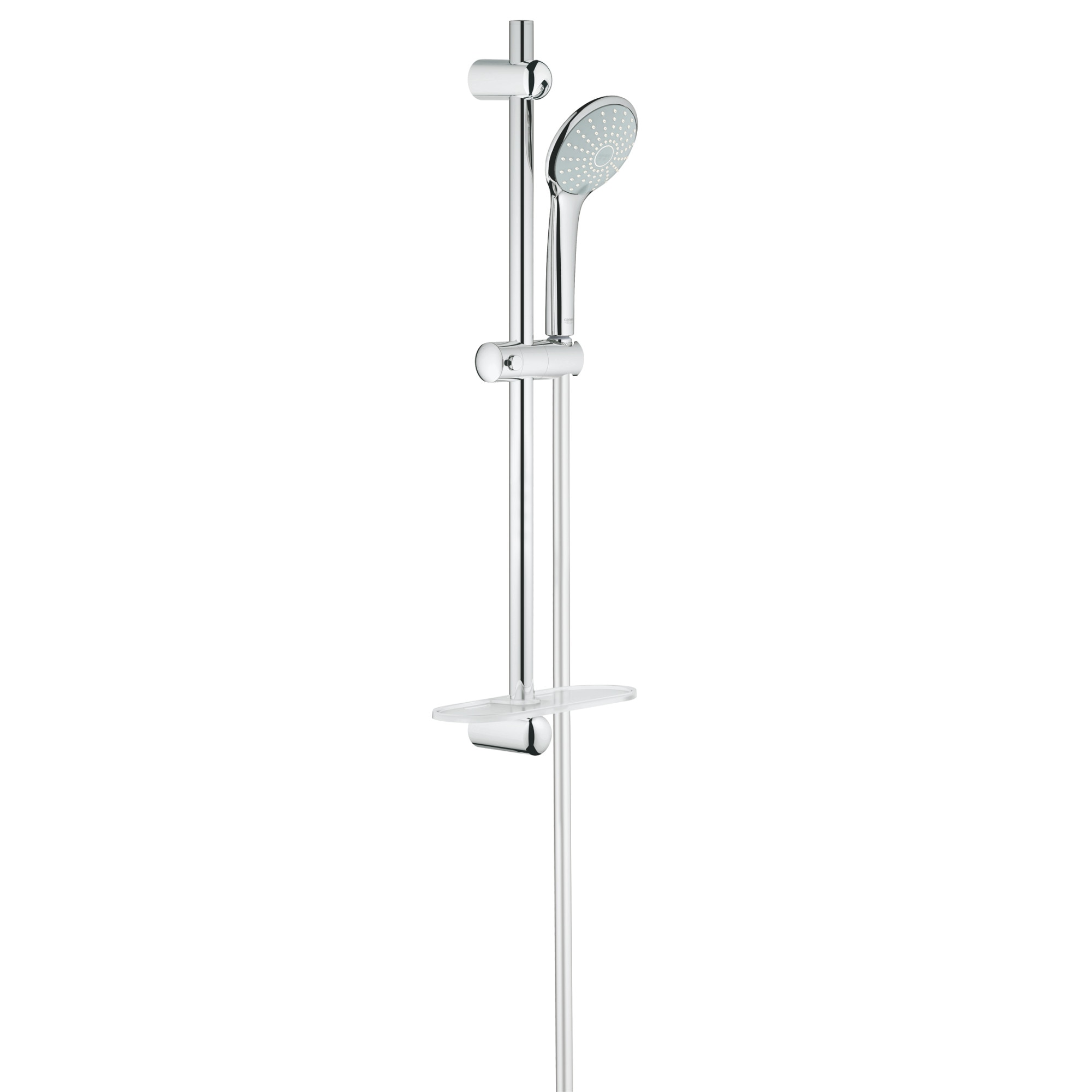 Coloana de dus Grohe Euphoria 110 27230001, 110 mm, 2 functii, 600 mm, etajera, crom