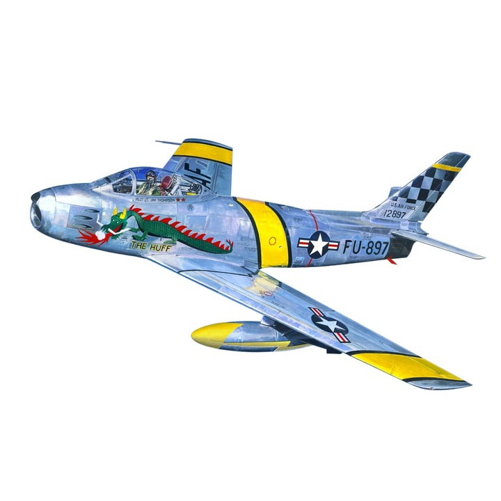 MisterCraft észak-amerikai CL-13/F-86F "Sabre" 1:72 MCR D260 repülőgépmodell