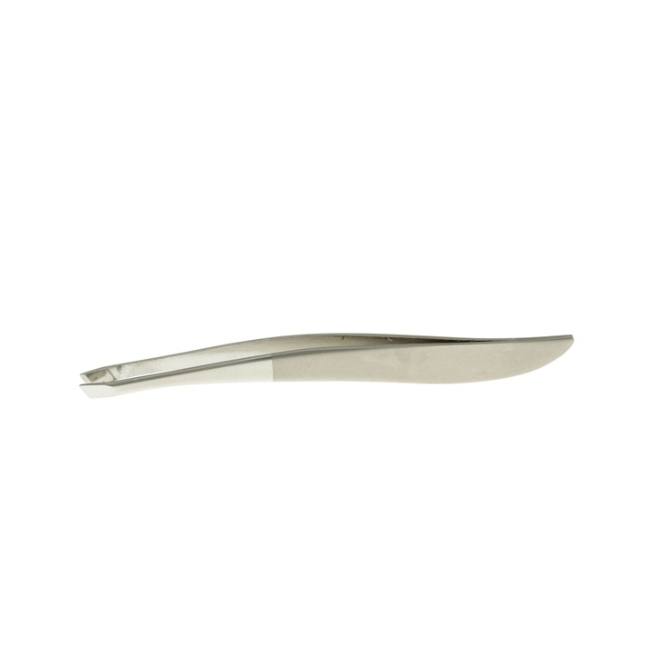 Penseta pentru sprancene, profesionala, AMY060013, Argintiu