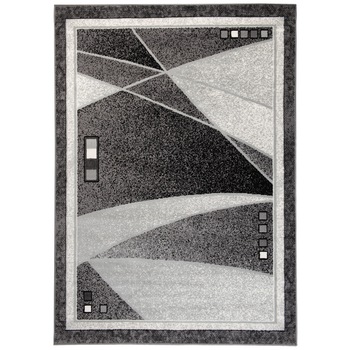 Covor Scarlet Chemex 70760/10745 DELUXE gri antracit 240x340 Covor Scarlet Chemex 70760/10745 DELUXE gri antracit 240x340