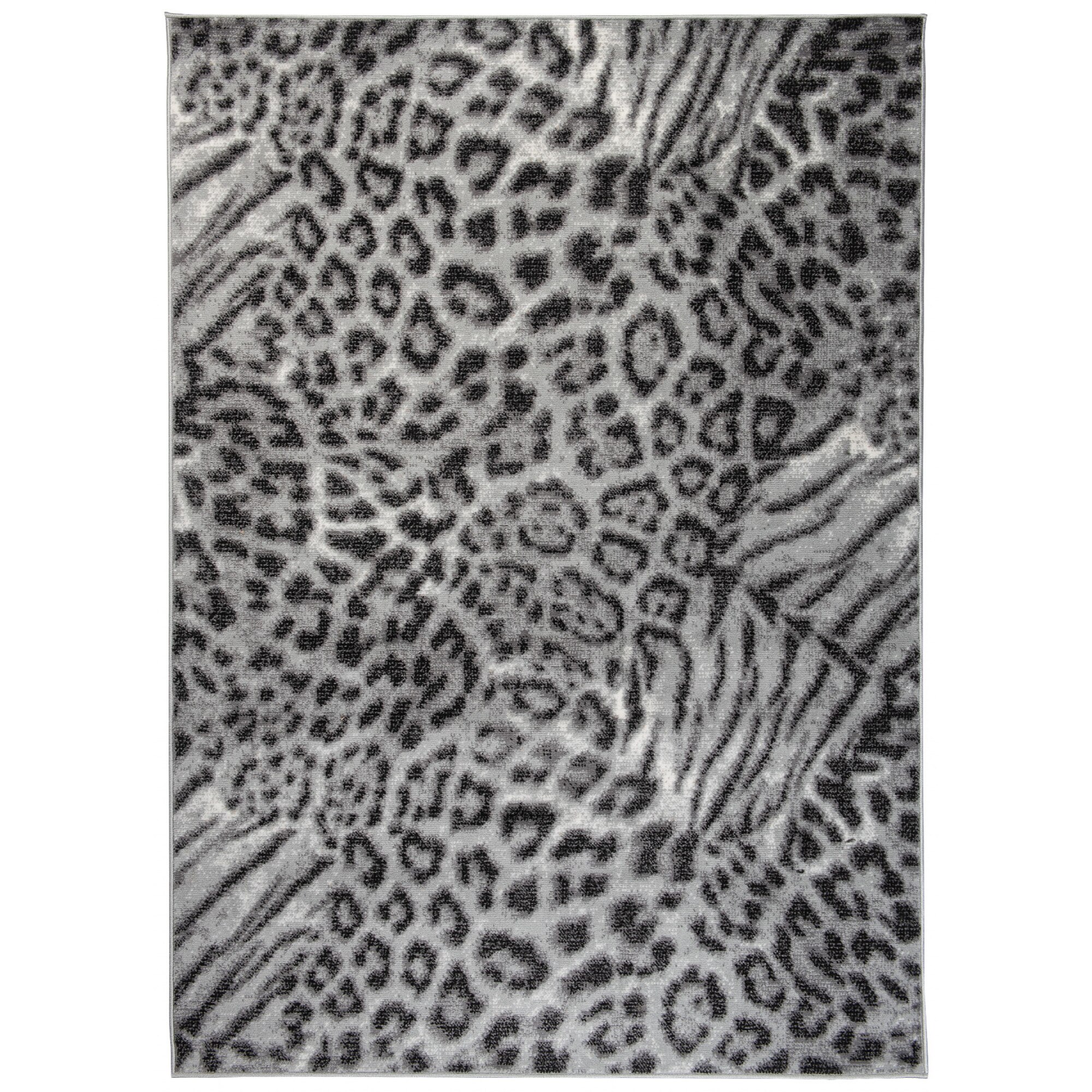 Covor Scarlet Chemex 70759/10745 DELUXE gri antracit 300x400