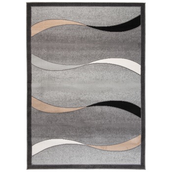 Covor Scarlet Chemex 70778/10744 DELUXE gri antracit 160x230 Covor Scarlet Chemex 70778/10744 DELUXE gri antracit 160x230