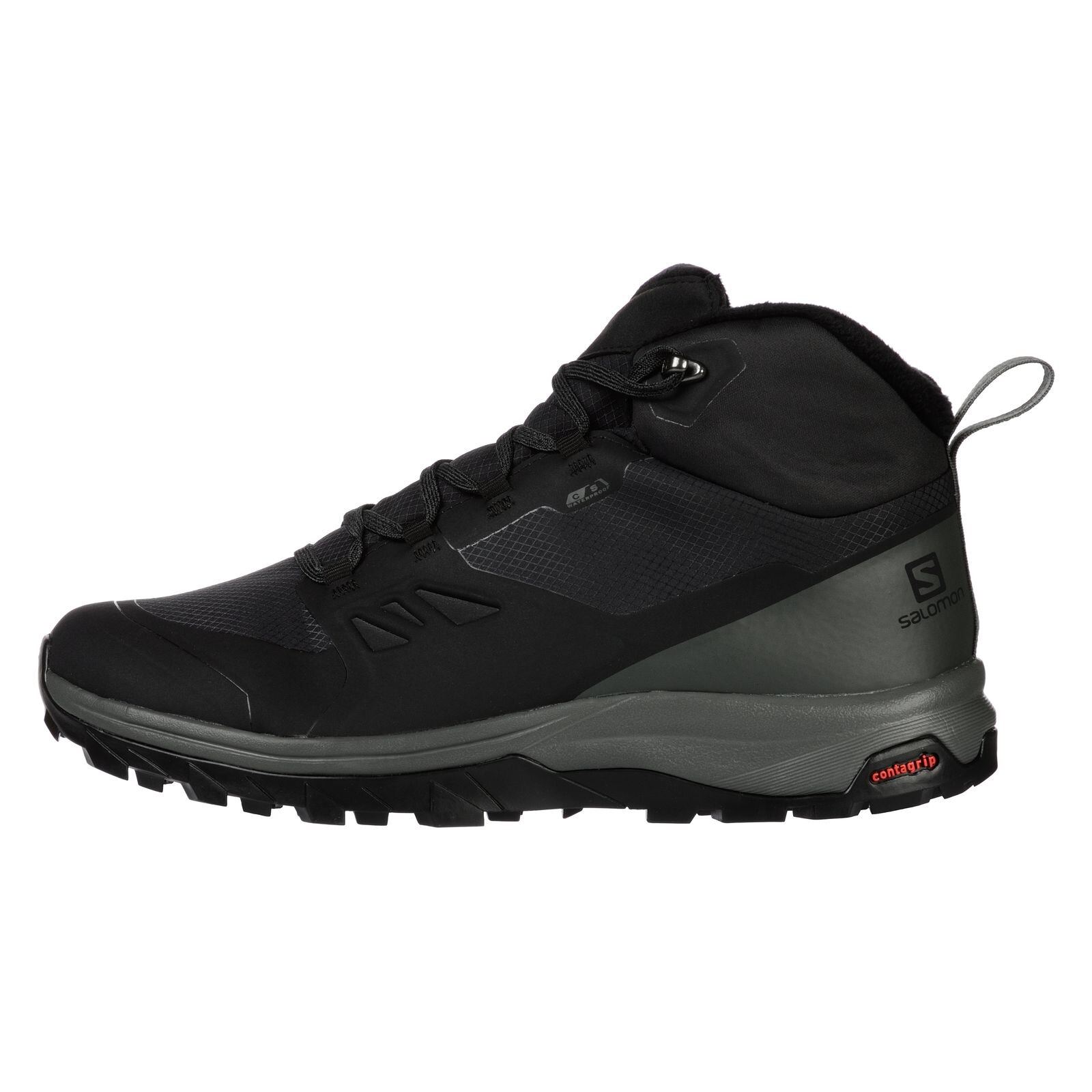 Ghete Salomon Shoes Outsnap Cswp L41110000 Barbati Negru, Negru