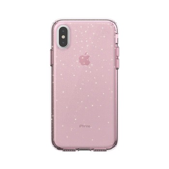 Carcasa Husa iPhone X, iPhone Xs Presidio Clear + Glitter Carcasa Husa iPhone X, iPhone Xs Presidio Clear + Glitter