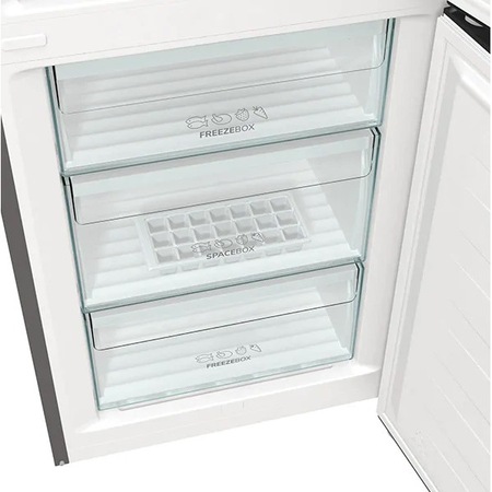 Combina frigorifica GORENJE NRK6202AXL4, No Frost Plus, 331 l, H 200 cm, Clasa A++, inox