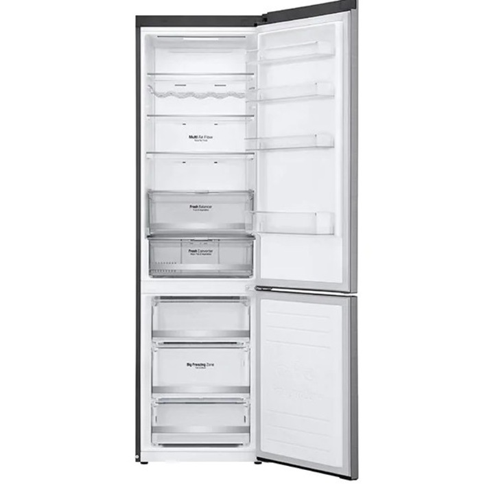 Хладилник LG GBB72PZDMN, No Frost, 384 l, H 203 cm, клас A ++, сребрист