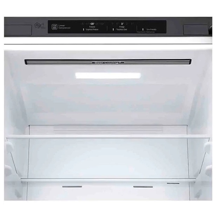 Combina frigorifica LG GBP61DSPFN, No Frost, 341 l, H 186 cm, Clasa A+++, dark graphite
