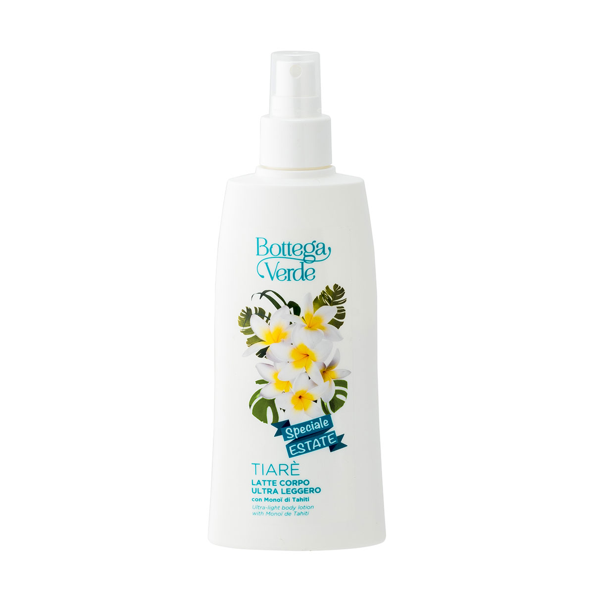 Lotiune de corp hidratanta, cu ulei de monoi - Tiare, 200 ML, Bottega Verde