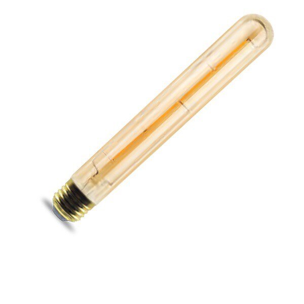 Bec LED -T30 ,5W , E27 Filament Amber 2200K