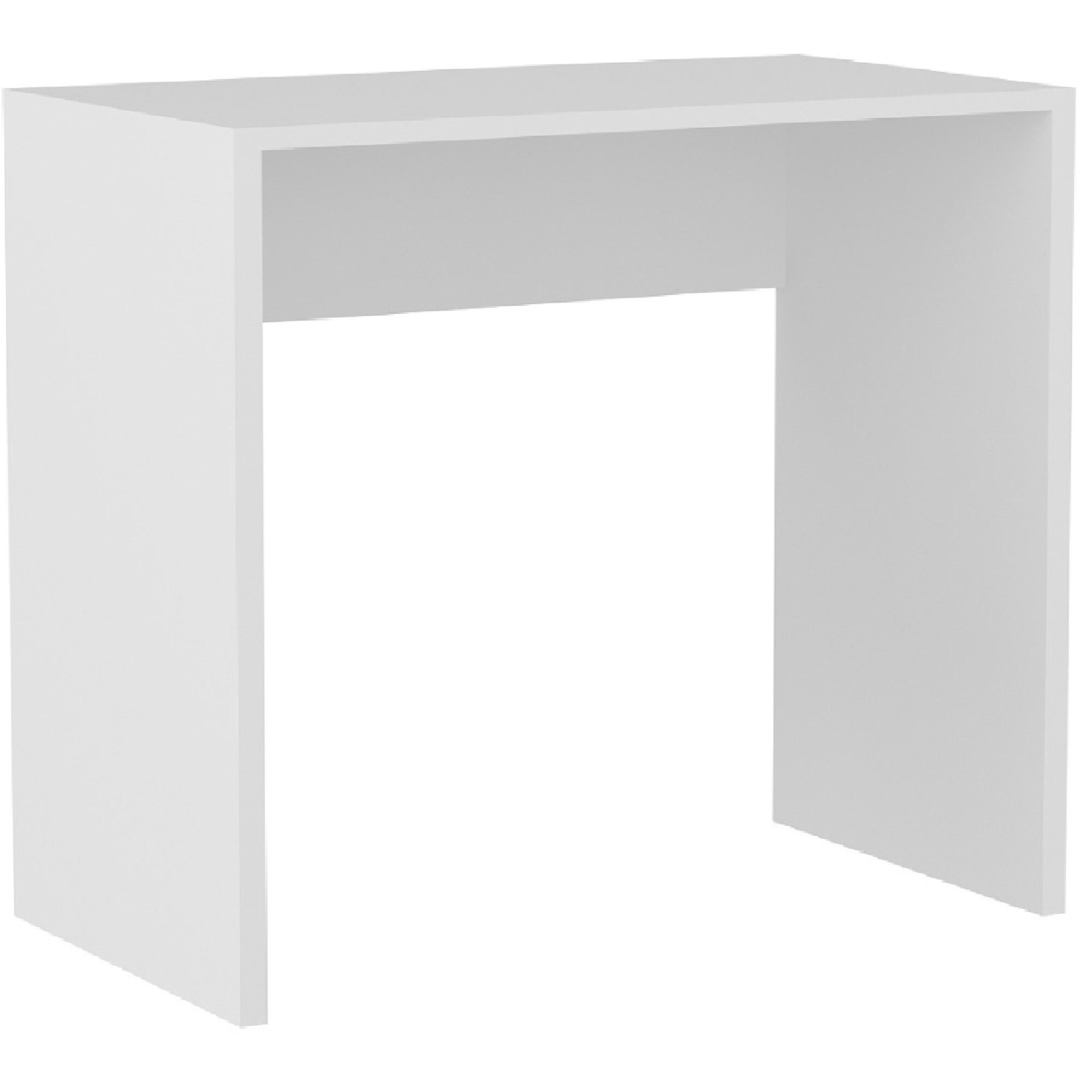 Birou alb modern Sierra Homs, 45 x 74 x 60 cm