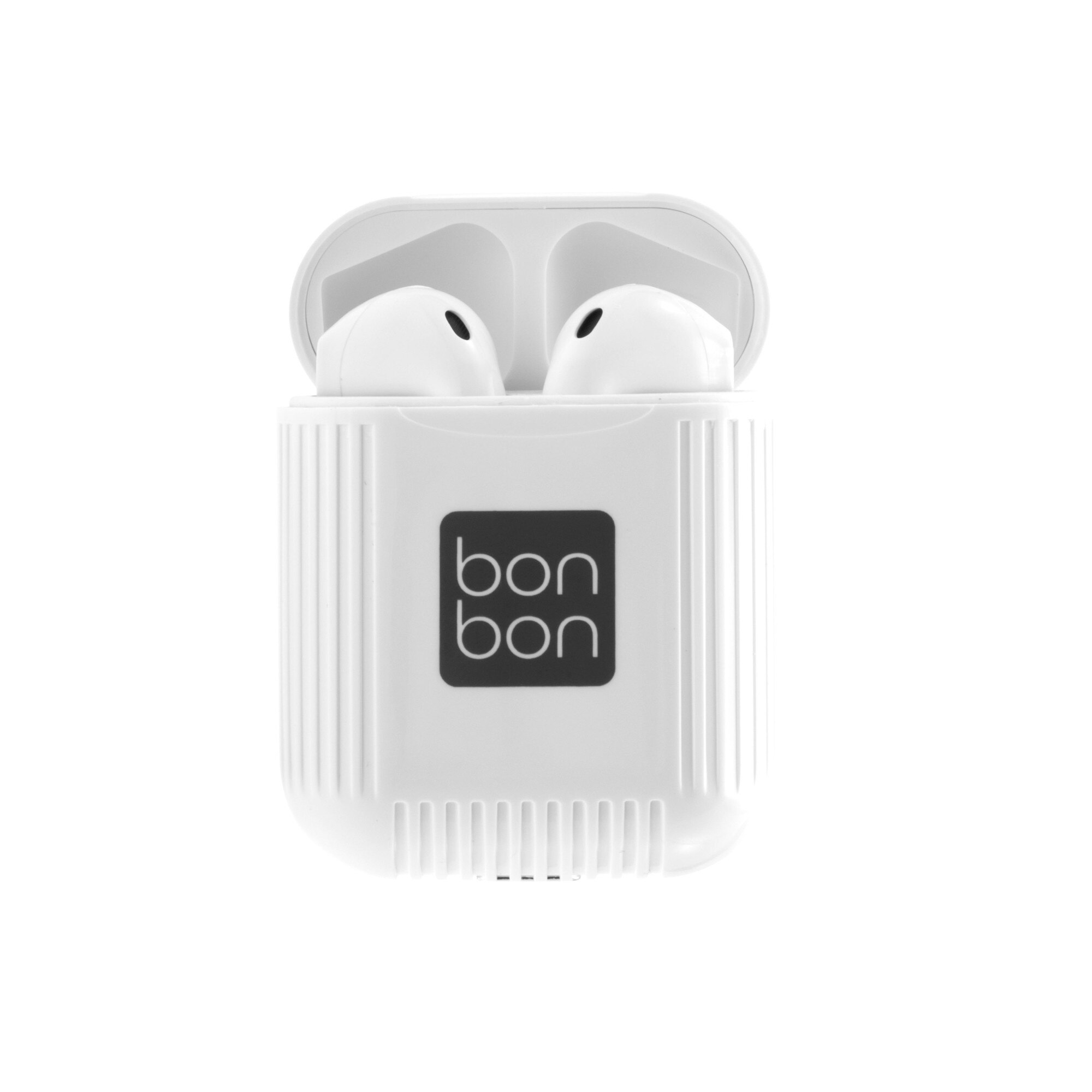 Casti wireless TWS, Bonbon, Bluetooth 5.0, Alb