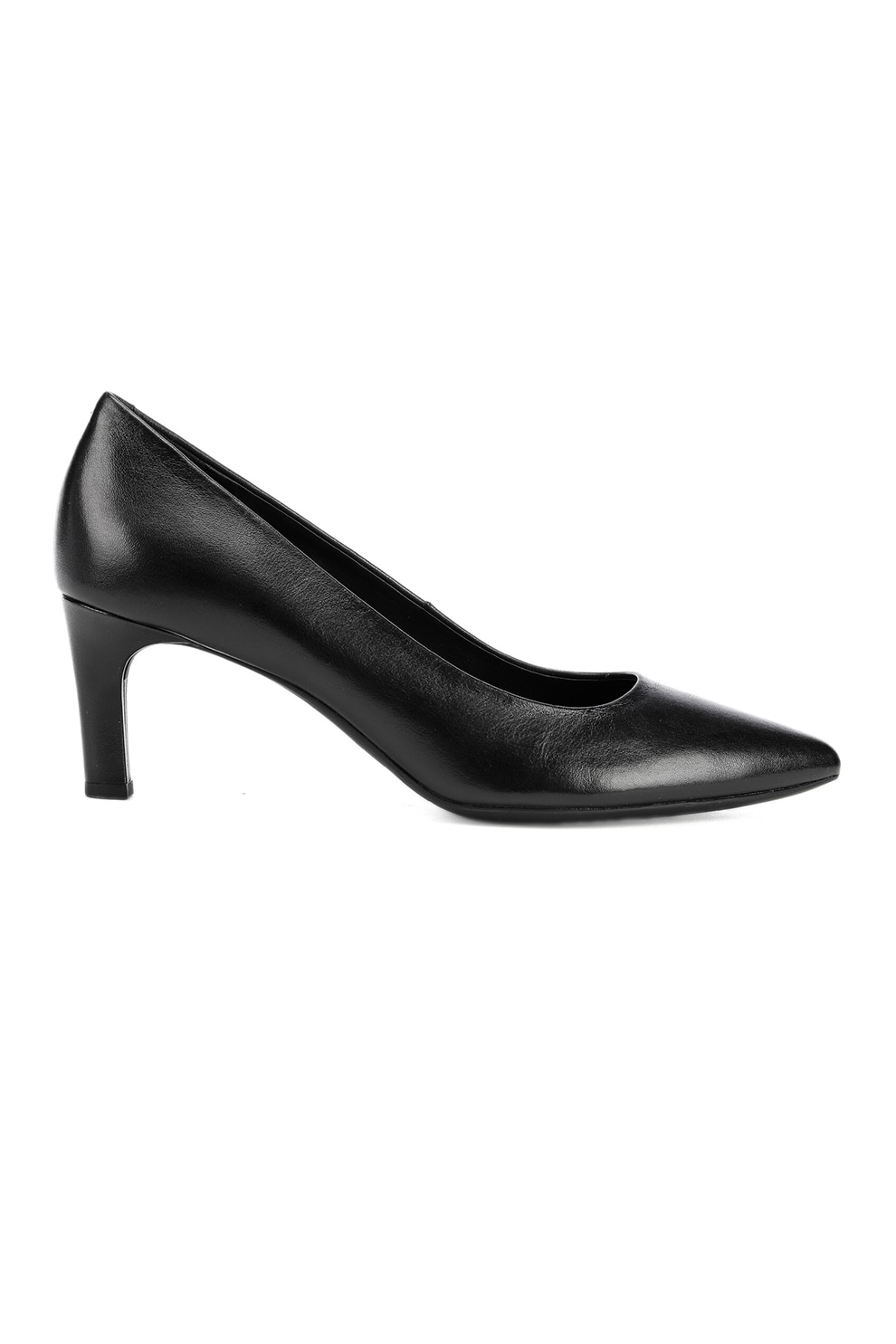 Geox, Pantofi de piele cu varf ascutit Bibbiana