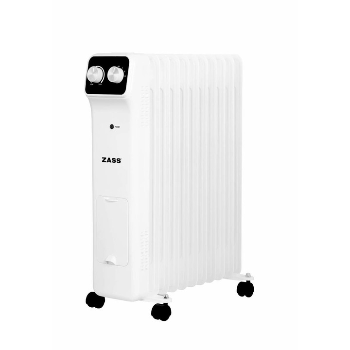 Calorifer electric Zass ZR 11 N, 2500 W, 11 elementi