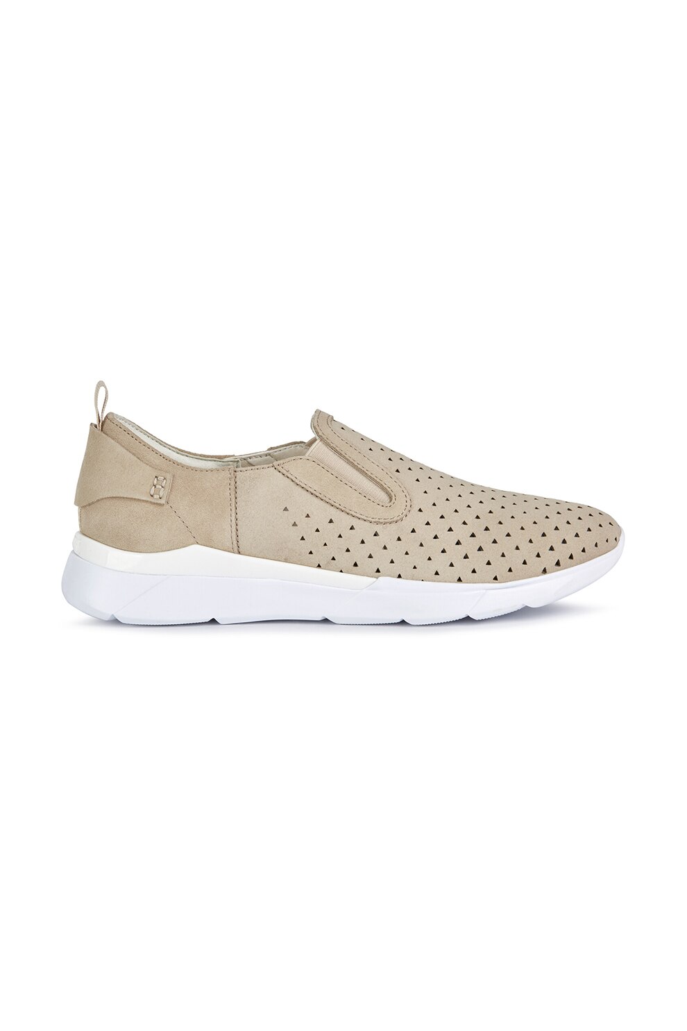 Geox, Pantofi slip-on respirabili cu insertii perforate Hiver