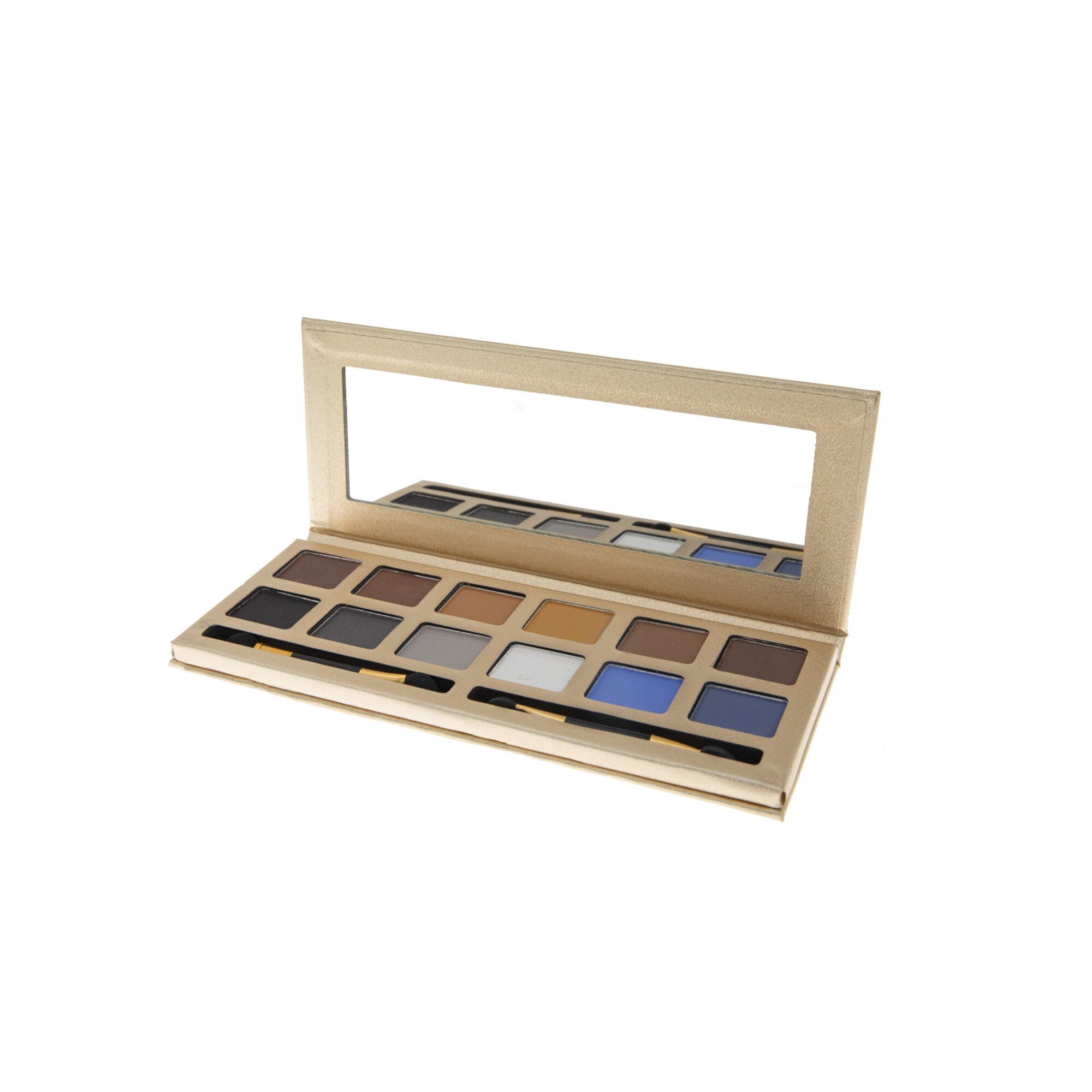 Fard de pleoape, Eyeshadow Miss Rose, Multicolor, 12 culori