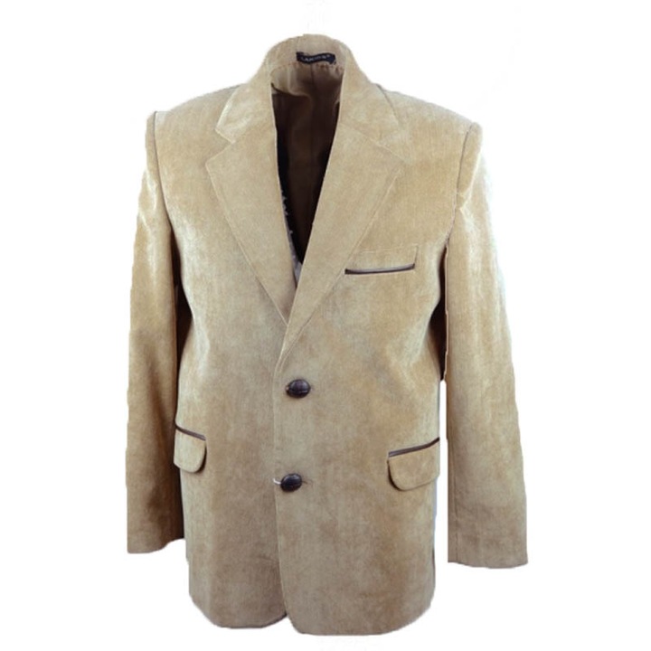 Sacou elegant pentru baieti LA Kids 1087-128-134-cm, Maro 128-134 CM