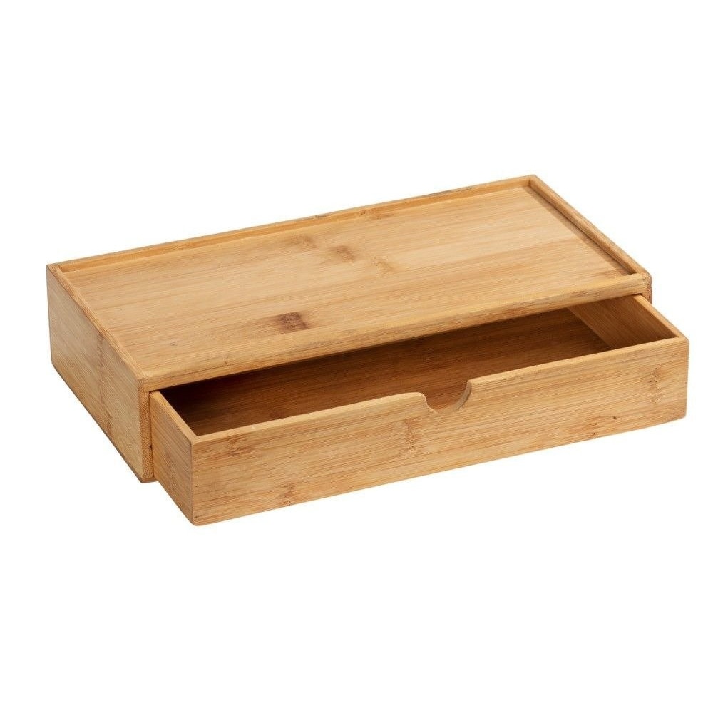 Organizator de baie din bambus, TERRA, 28 x 14 x 6 cm, Wenko