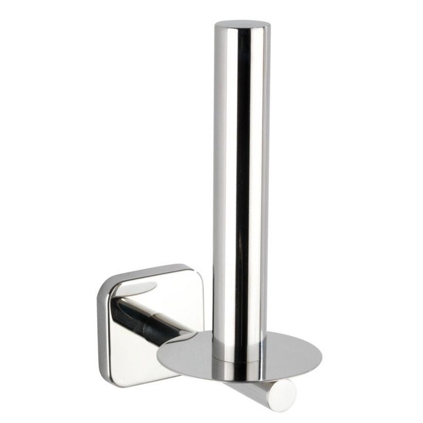 Suport role pentru toaleta argintiu MEZZANO, 12,5x17,5x18,5 cm, WENKO