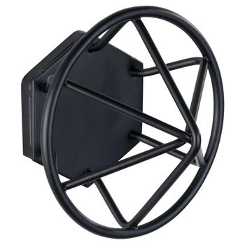 Cuier de baie MENTON, Negru mat, 8,5 x 8,5 x 8 cm, Wenko Cuier de baie MENTON, Negru mat, 8,5 x 8,5 x 8 cm, Wenko