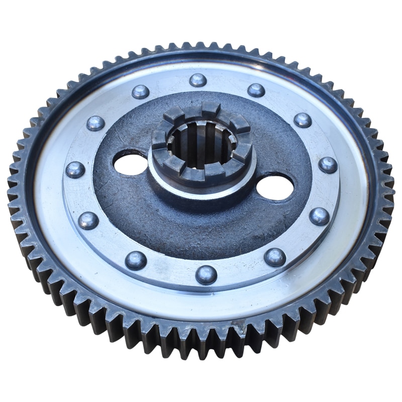 Roata motrica transmisie finala cu gheara, stanga spate U-650 Z=72