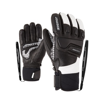 Manusi Schi Barbati Ziener Gisor AquaShield (R) negru-alb 6.5 Manusi Schi Barbati Ziener Gisor AquaShield (R) negru-alb 6.5