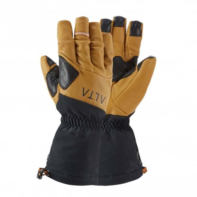 Manusi Montane Alpine Mission Gore-Tex, negru/galben, L