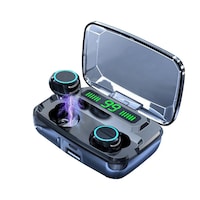 casti audio m11 in-ear wireless fara fir baterie 3300 mah bluetooth 50 pairing automattouch control true wireless black imagen 7_0_
0