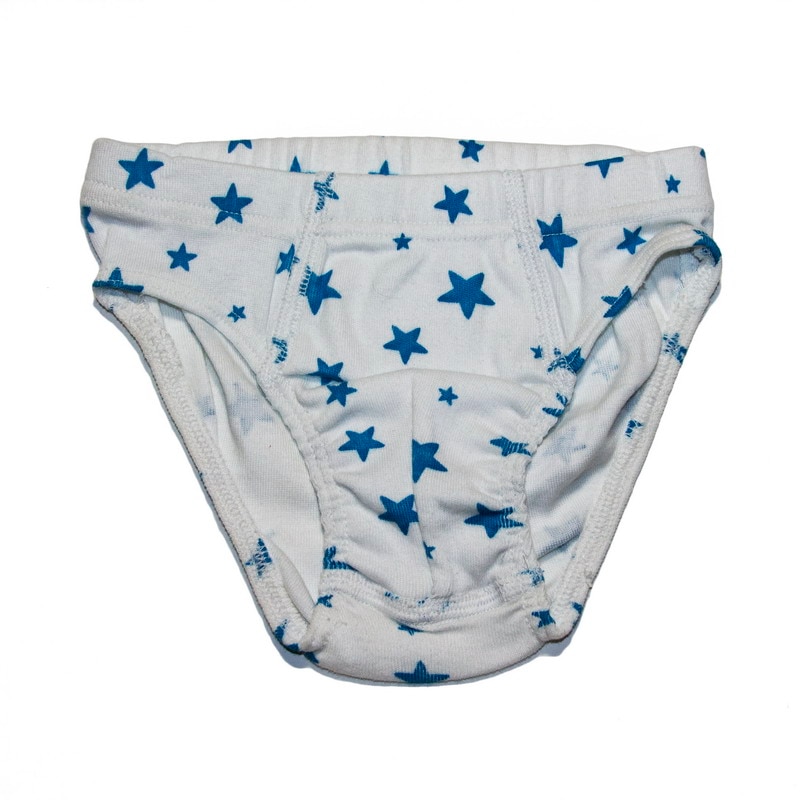 Chiloti baieti Sofiaman, 12274R, 3/4 ani, alb stelute