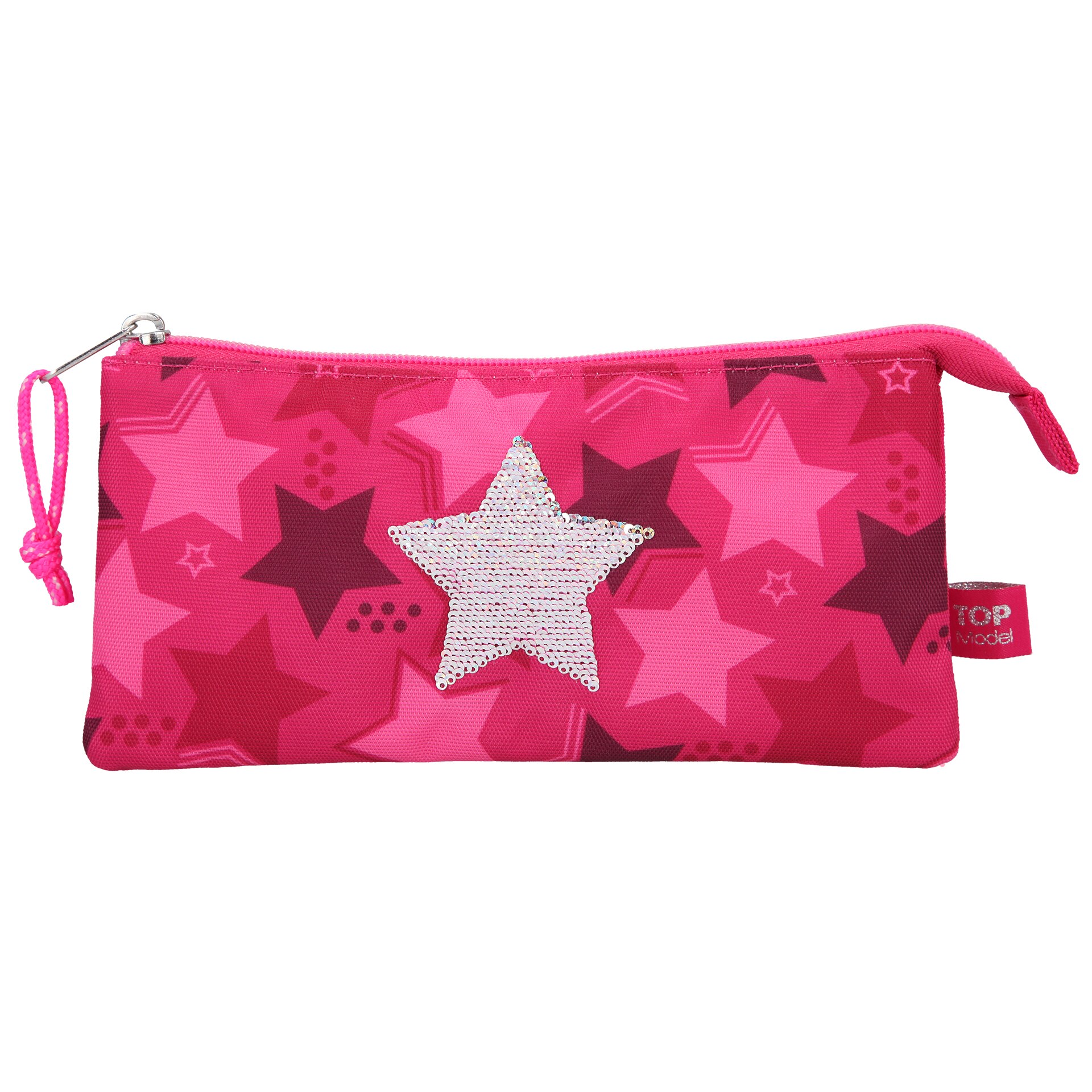 Penar roz Stea cu paiete reversibile Depesche